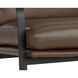Sterling Missouri Mahogany Leather Lounge Chair